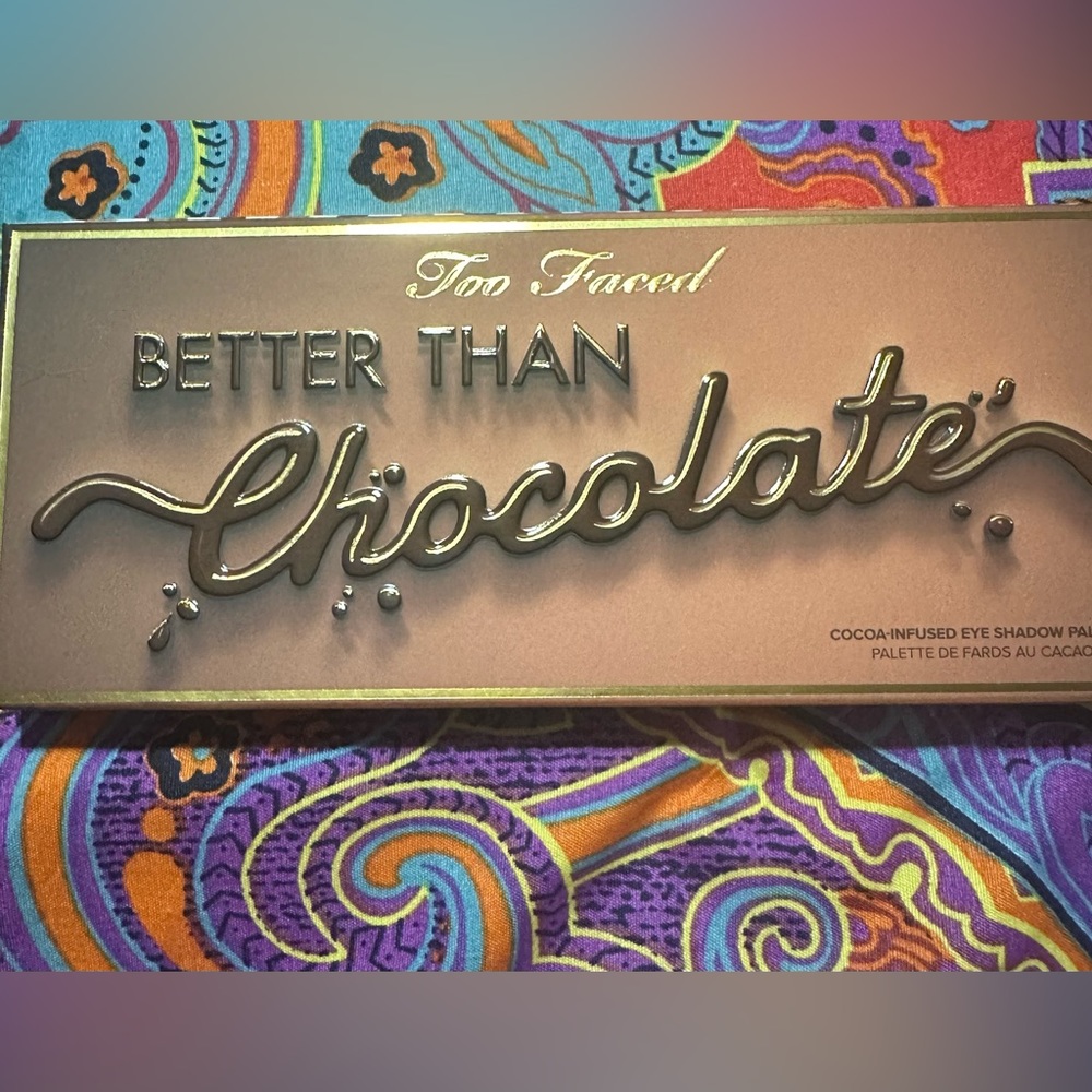 Too Faced “Better Than Chocolate” Eyeshadow Palette NIB NEVER USED